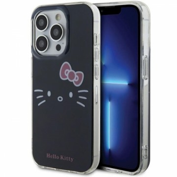 Hello Kitty HKHCP15LHKHLK iPhone 15 Pro 6.1" czarny|black hardcase IML Kitty Face