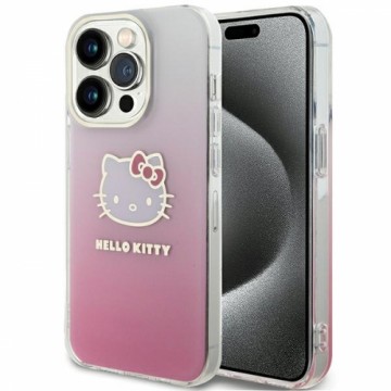 Hello Kitty HKHCP14XHDGKEP iPhone 14 Pro Max 6.7" różowy|pink hardcase IML Gradient Electrop Kitty Head