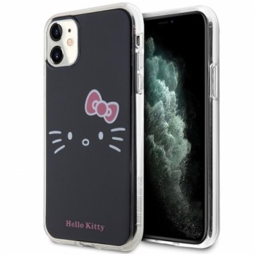 Hello Kitty HKHCN61HKHLK iPhone 11 | Xr 6.1" czarny|black hardcase IML Kitty Face