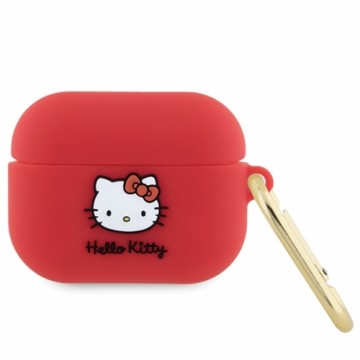 Hello Kitty HKAP3DKHSF Airpods Pro cover fuksja|fuschia Silicone 3D Kitty Head