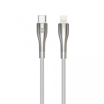 OEM Forever Sleek cable USB-C - Lightning 1,0 m 27W white