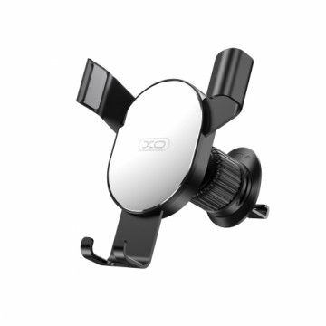 XO car holder 126 silver-black for air outlet