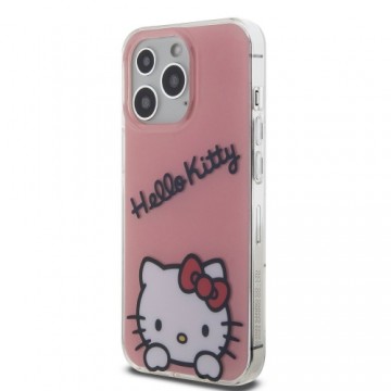 Hello Kitty IML Daydreaming Logo Case for iPhone 13 Pro Pink