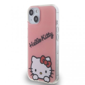 Hello Kitty IML Daydreaming Logo Case for iPhone 13 Pink