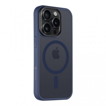 Tactical MagForce Hyperstealth Cover for iPhone 15 Pro Deep Blue