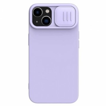 OEM Nillkin CamShield Silky Silicone Case for Iphone 15 Plus purple