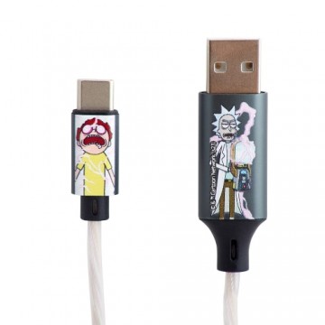 Rick & Morty cable Light-Up USB-C Shock!