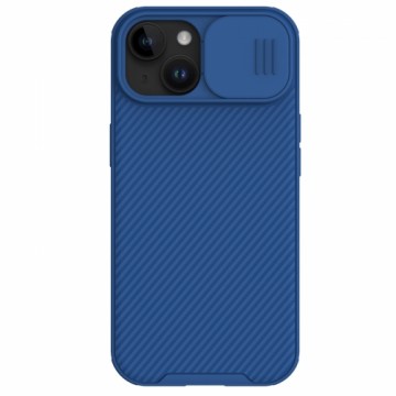 Nillkin CamShield Pro Magnetic Case for iPhone 15 with camera cover - blue