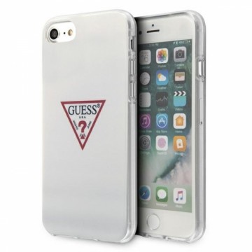 Guess GUHCI8PCUCTLWH iPhone 7|8|SE 2020 | SE 2022 biały|white hardcase Triangle Collection