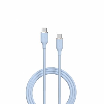 Devia cable Jelly USB-C - USB-C 1,2 m 60W blue