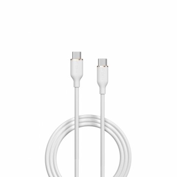 Devia cable Jelly USB-C - USB-C 1,2 m 60W white