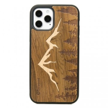 Wooden case for iPhone 12|12 Pro Bewood Imbuia Mountains