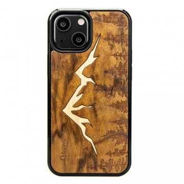 Wooden case for iPhone 13 Mini Bewood Imbuia Mountains