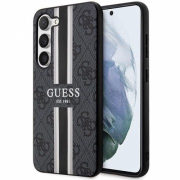 Guess GUHCS23SP4RPSK S23 S911 black|black hardcase 4G Printed Stripe