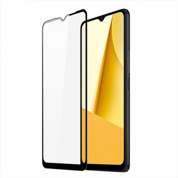 Dux Ducis 9D Tempered Glass Vivo Y16 | Y02s full screen with frame black (case friendly)