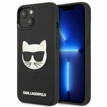 Karl Lagerfeld KLHCP13SCH3DBK 13 mini 5,4" czarny|black hardcase 3D Rubber Choupette