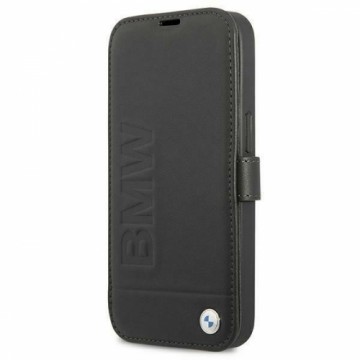 Etui BMW BMFLBKP13SSLLBK iPhone 13 mini 5,4" czarny|black book Signature