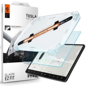 Aisargstikls Spigen GLAS.TR &quot;EZ FIT&quot; TESLA MODEL Y | 3