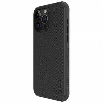 Nillkin Super Frosted PRO Back Cover for Apple iPhone 15 Pro Max Black (Without Logo Cutout)