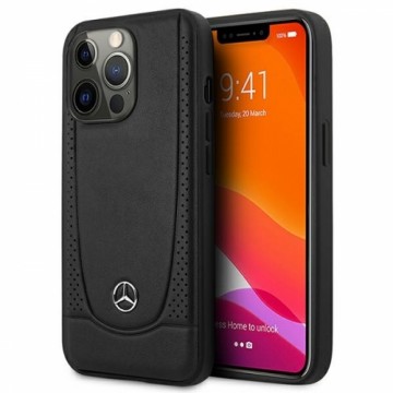 Mercedes MEHCP15LARMBK iPhone 15 Pro 6.1" czarny|black hardcase Leather Urban