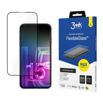 Apple iPhone 15 Pro Max - 3mk FlexibleGlass Max™ screen protector