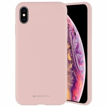 Mercury Silicone iPhone 15 Pro Max 6,7" różowo-piaskowy|pink-sand