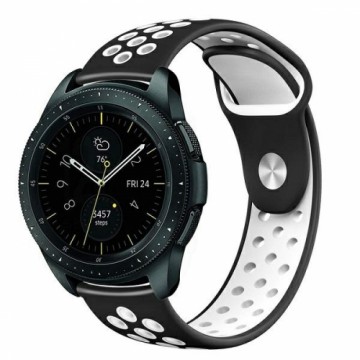 Beline pasek Watch 22mm Sport Silicone czarno-biały black|white box