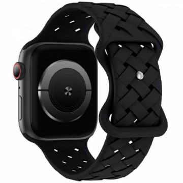 Beline pasek Apple Watch Silicone Woven 42|44|45|49mm czarny |black box