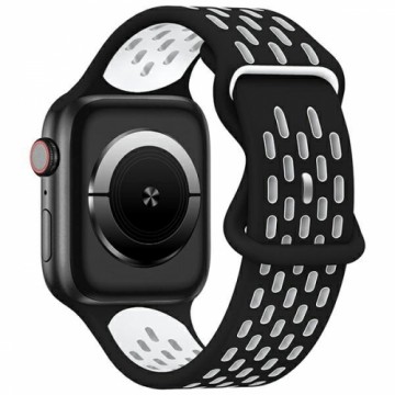 Beline pasek Apple Watch New Sport Silicone 38|40|41mm czarno-biały black|white box