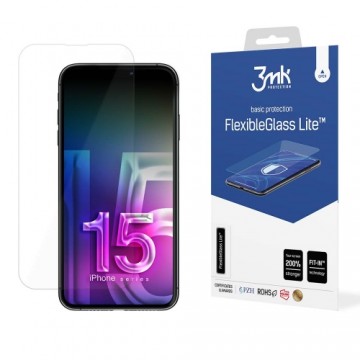 Apple iPhone 15 Pro Max - 3mk FlexibleGlass Lite™ screen protector