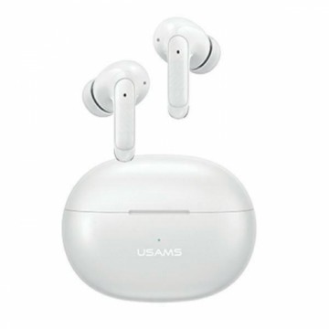 USAMS Słuchawki Bluetooth 5.3 TWS X-don series bezprzewodowe biały|white BHUENCXD02 (US-XD19)