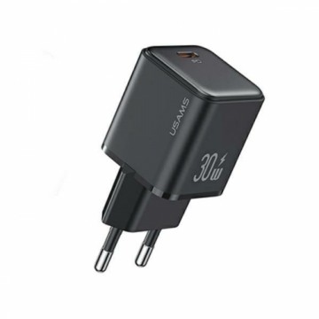 USAMS Ład. siec. 1xUSB-C PD30W 3A (only head) PD3.0 Fast Charging czarny|black X-ron Series CC186TC01 (US-CC186)