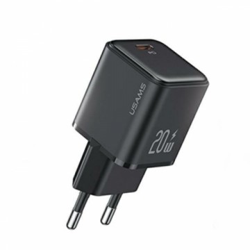 USAMS Ład. siec. 1xUSB-C PD20W (only head) PD3.0 Fast Charging czarny|black X-ron Series CC183TC01 (US-CC183)