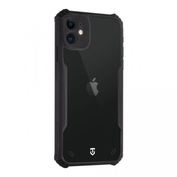 Tactical Quantum Stealth maciņš Apple iPhone 11 caurspīdīgs|melns