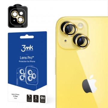 Apple iPhone 14 Plus - 3mk Lens Protection Pro Yellow screen protector