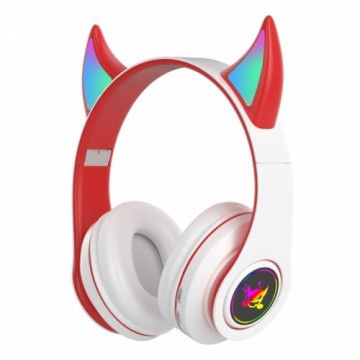 Goodbuy Devil wireless headsets for kids | bluetooth 5.0 | white