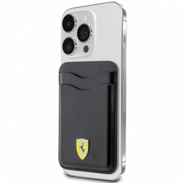 Ferrari Wallet Card Slot FEWCMRSIK czarny|black MagSafe Leather 2023 Collection