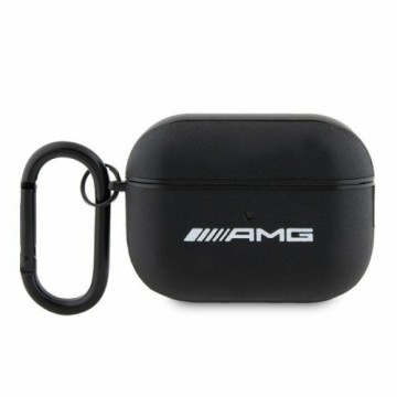 AMG AMAP2SLWK AirPods Pro 2 cover czarny|black Leather White Logo