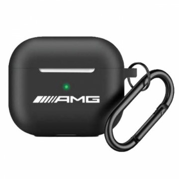 AMG AMAP2RBK AirPods Pro 2 cover czarny|black Silicone White Logo