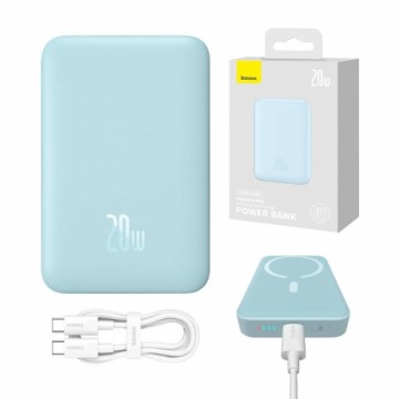 Powerbank Baseus Magnetic Mini 10000mAh 20W MagSafe (синий)