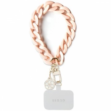 Guess GUOUCBMC4MP Universal Big Hand Strap różowy|pink Acrylic 4G Charm