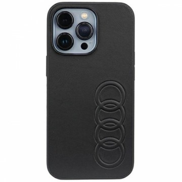 Audi Synthetic Leather iPhone 13 Pro | 13 6.1" czarny|black hardcase AU-TPUPCIP13P-TT|D1-BK