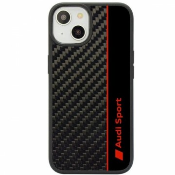 Audi Carbon Fiber Stripe iPhone 14 6.1" czarny|black hardcase AUS-TPUPCIP14-R8|D1-BK