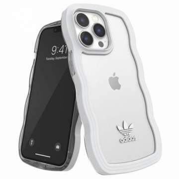 Adidas OR Wavy Case iPhone 13 Pro |13 6,1" biały-przezroczysty|white-transparent 51903