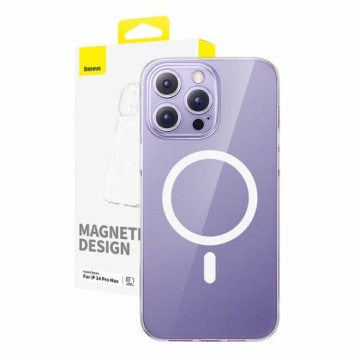 Magnetic Phone Case for iP 14 Pro Max Baseus OS-Lucent Series (Clear)