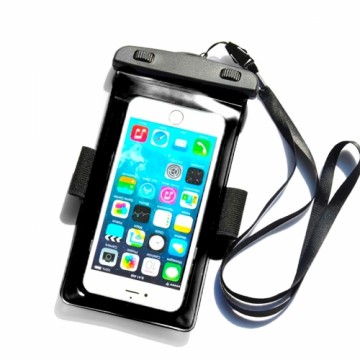Hurtel PVC waterproof armband phone case - black