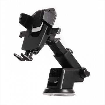 Hurtel Telescopic Car Mount Phone Holder Dashboard or Windshield for black