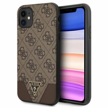 Guess 4G Triangle Collection - Etui iPhone 11 (brązowy)