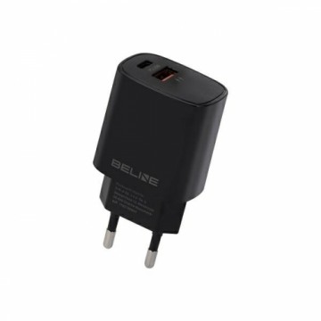 Beline Ładowarka sieciowa 20W USB-C + USB-A czarna