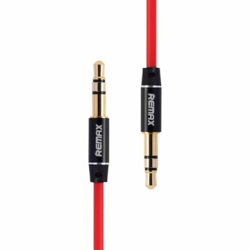 Mini jack 3.5mm AUX cable Remax RL-L200 2m (red)